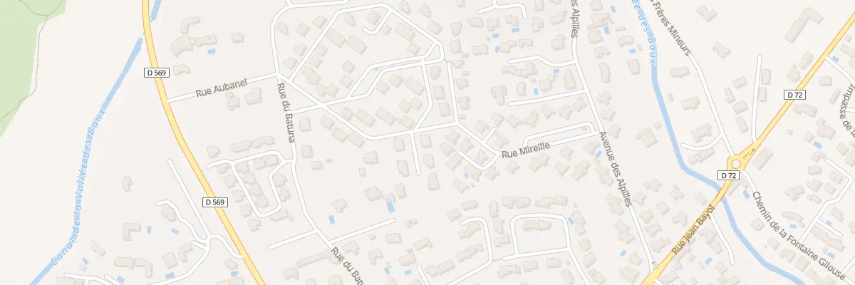 Plan du 70 Rue Marcel Pagnol à Eyguières