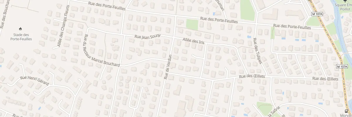 Plan du 20 Rue de Verdun à Fontaine-lès-Dijon