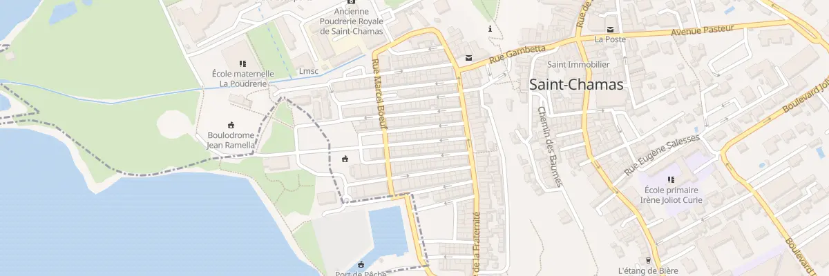 Plan du 18 Rue Louis Blanc à Saint-Chamas
