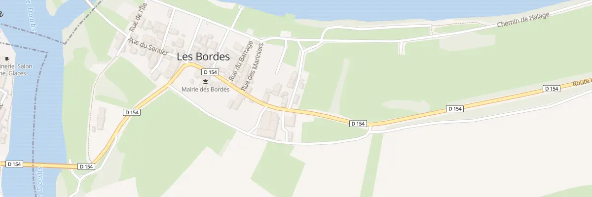 Plan du 2 Rue du Paquier aux Bordes