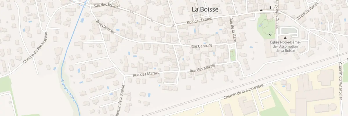 Plan du 356 Rue des Deux Ponts à La Boisse