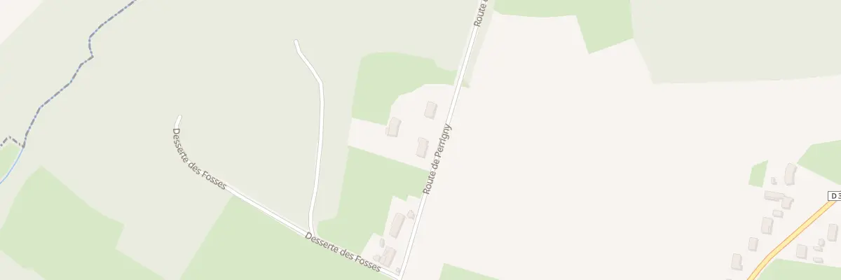 Plan du 35 Rte de Perrigny à Guerfand