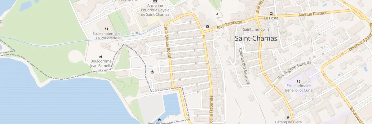 Plan du 16 Rue Louis Blanc à Saint-Chamas