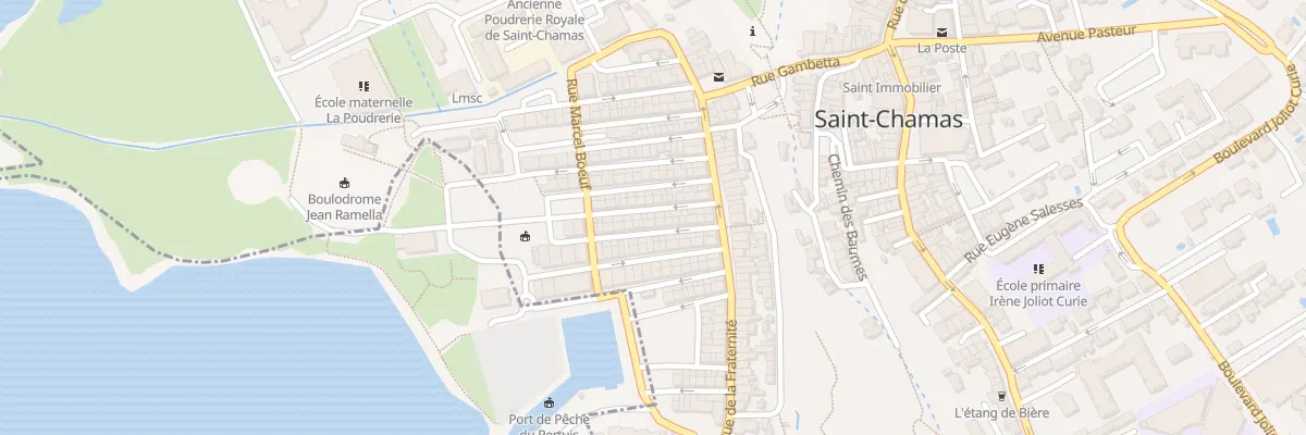Plan du 13 Rue Louis Blanc à Saint-Chamas
