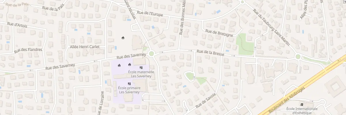 Plan du 4 Rue de la Bresse à Fontaine-lès-Dijon