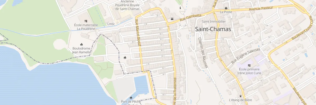 Plan du 11 Rue Louis Blanc à Saint-Chamas