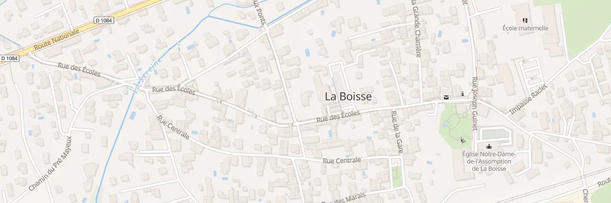 Plan du 235 Rue des Deux Ponts à La Boisse