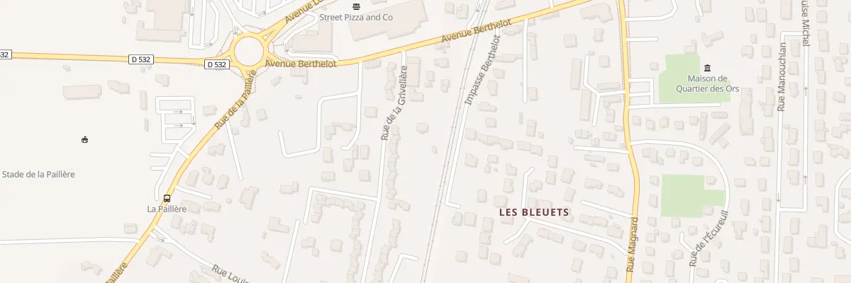 Plan du 5A Rue de la Griveliere à Romans-sur-Isère