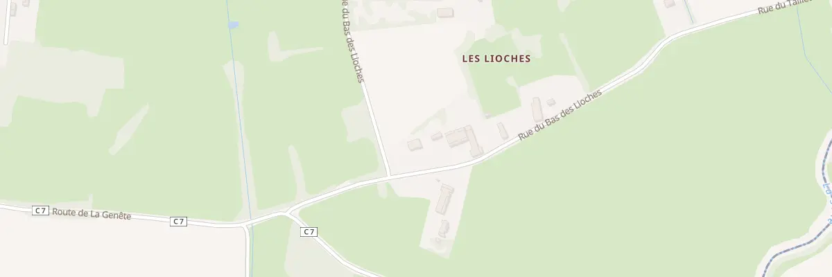Plan du 173 Rue du Bas des Lioches à Brienne