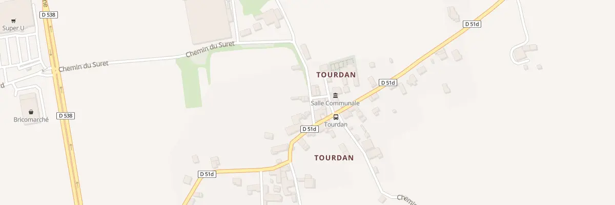Plan du 35 Che du Suret à Revel-Tourdan