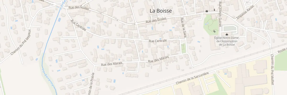 Plan du 349 Rue des Deux Ponts à La Boisse