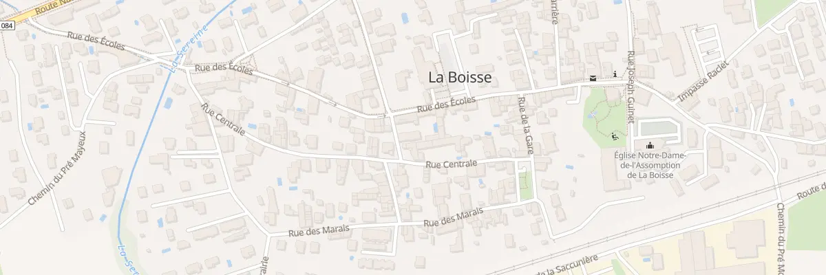Plan du 283F Rue des Deux Ponts à La Boisse