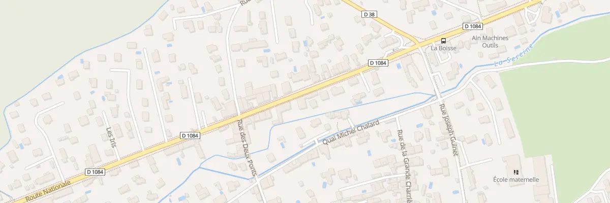 Plan du 1255 Rte Nationale à La Boisse