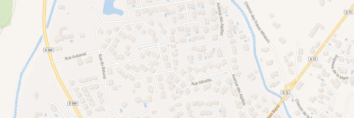 Plan du 43 Av des Alpilles à Eyguières