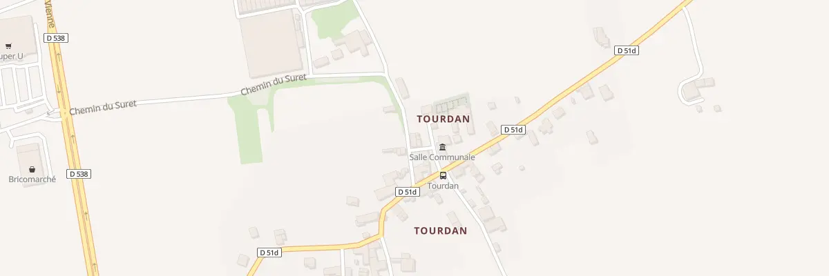 Plan du 60 Che du Suret à Revel-Tourdan