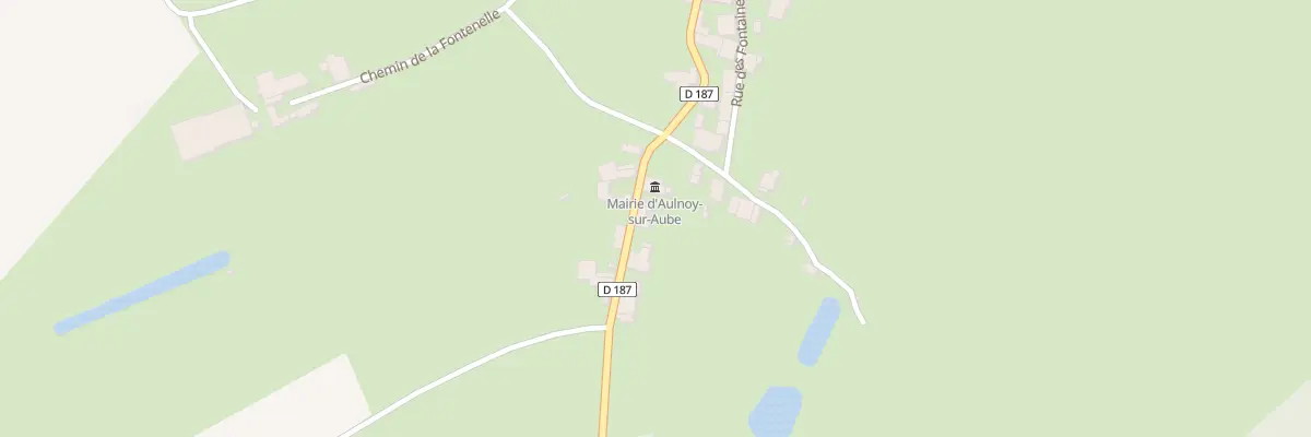 Plan du 21 Rte de la Tuilerie à Aulnoy-sur-Aube