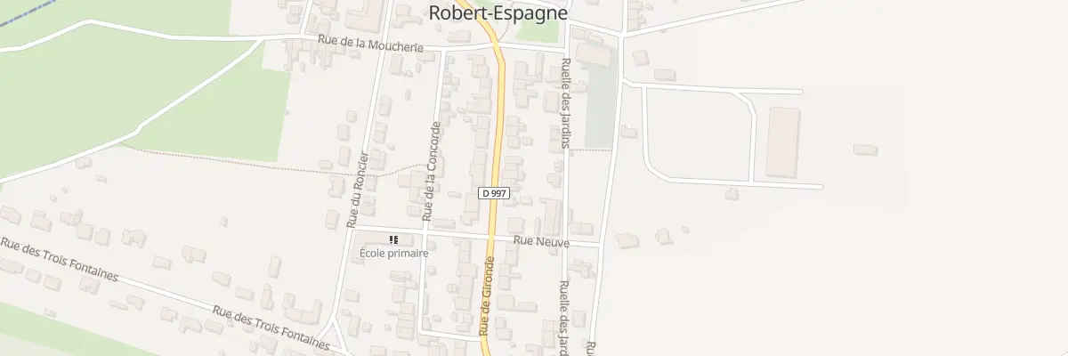 Plan du 19 Rue de Gironde à Robert-Espagne
