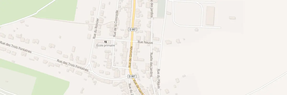 Plan du 29 Rue de Gironde à Robert-Espagne