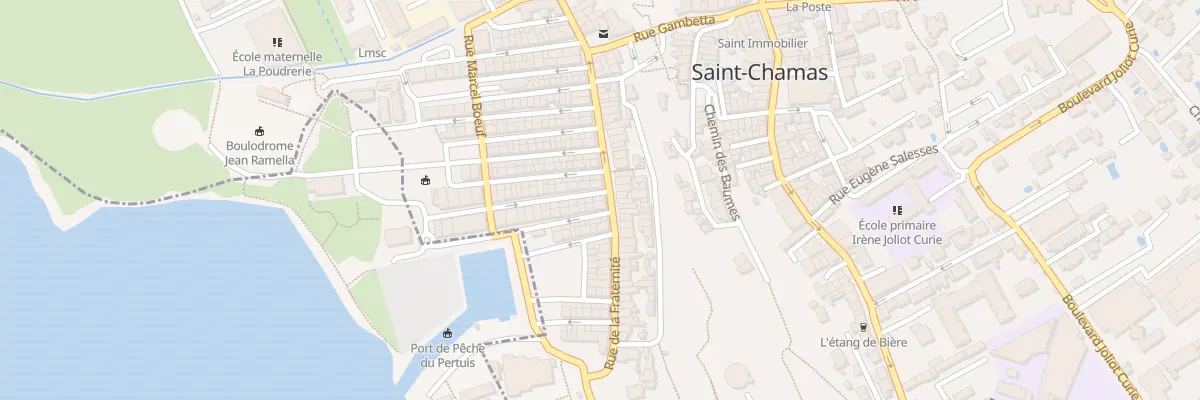 Plan du 30 Rue de la Fraternite à Saint-Chamas
