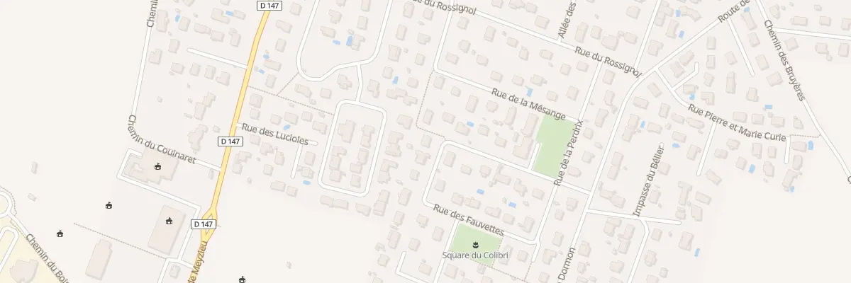 Plan du 9 Rue des Moineaux à Saint-Bonnet-de-Mure