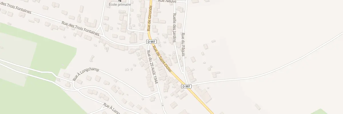 Plan du 7 Rue de Saint-dizier à Robert-Espagne