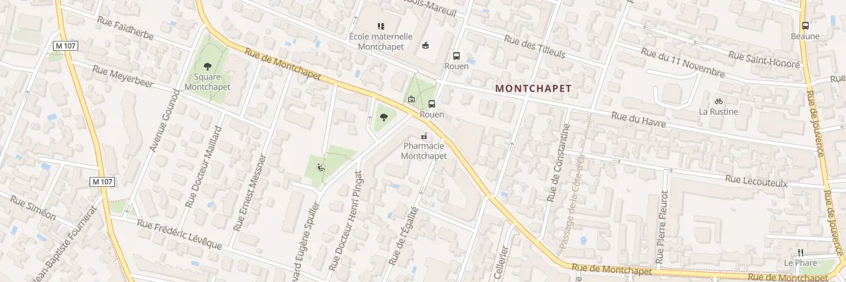 Plan du 41 Rue de Montchapet à Dijon