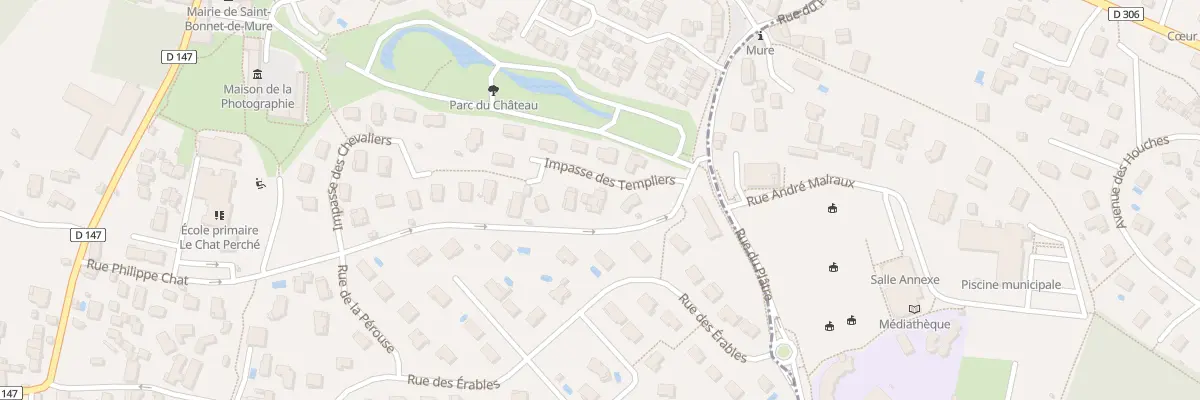 Plan du 3 Imp des Templiers à Saint-Bonnet-de-Mure