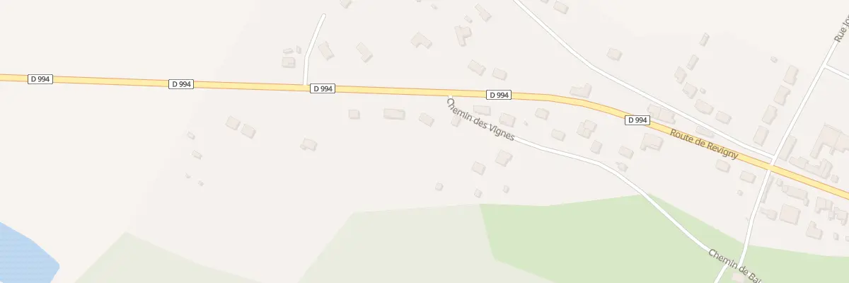 Plan du 28 Rte de Revigny à Laimont