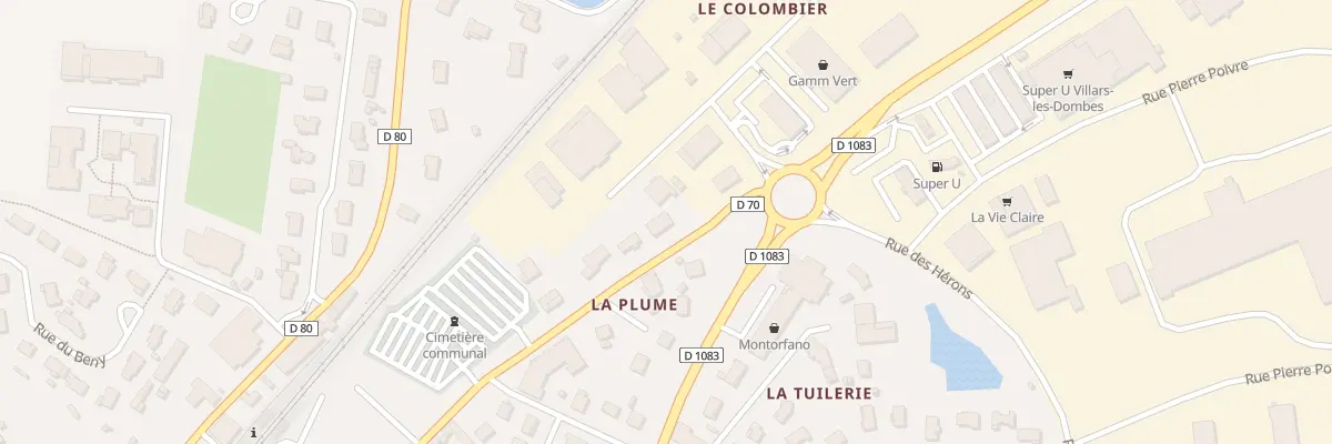 Plan du 64 Rue de l’Industrie à Villars-les-Dombes