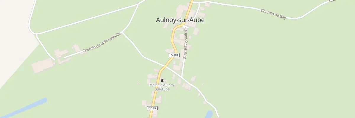 Plan du 15 Rte de la Tuilerie à Aulnoy-sur-Aube