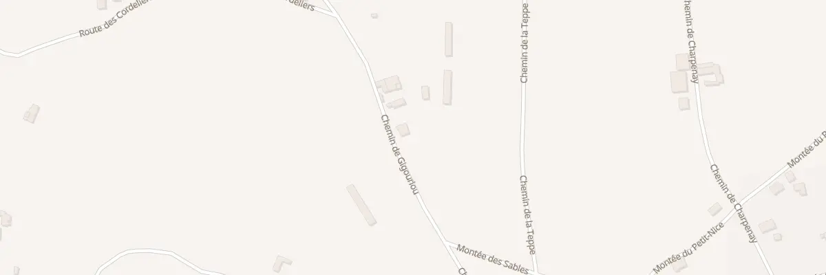 Plan du 330 Che du Gigouriou à Peyrins