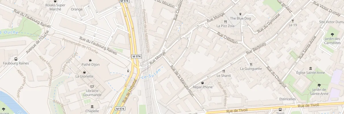 Plan du 73 Rue Monge à Dijon