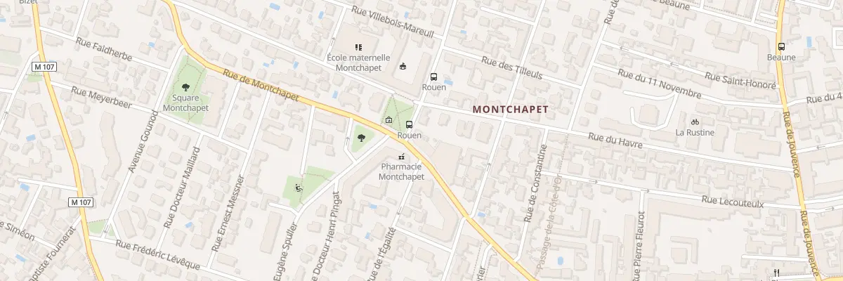 Plan du 56 Rue de Montchapet à Dijon