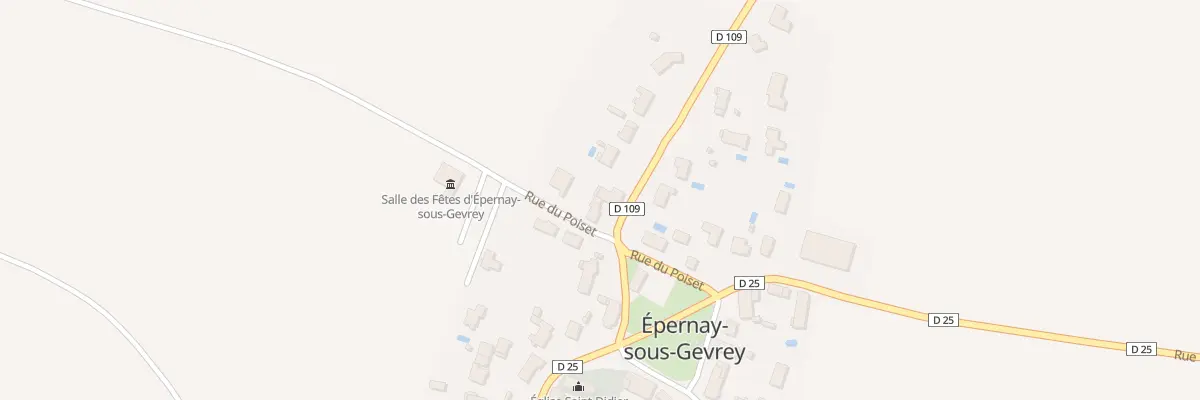 Plan du 7 Rue du Buisson d’Argent à Épernay-sous-Gevrey