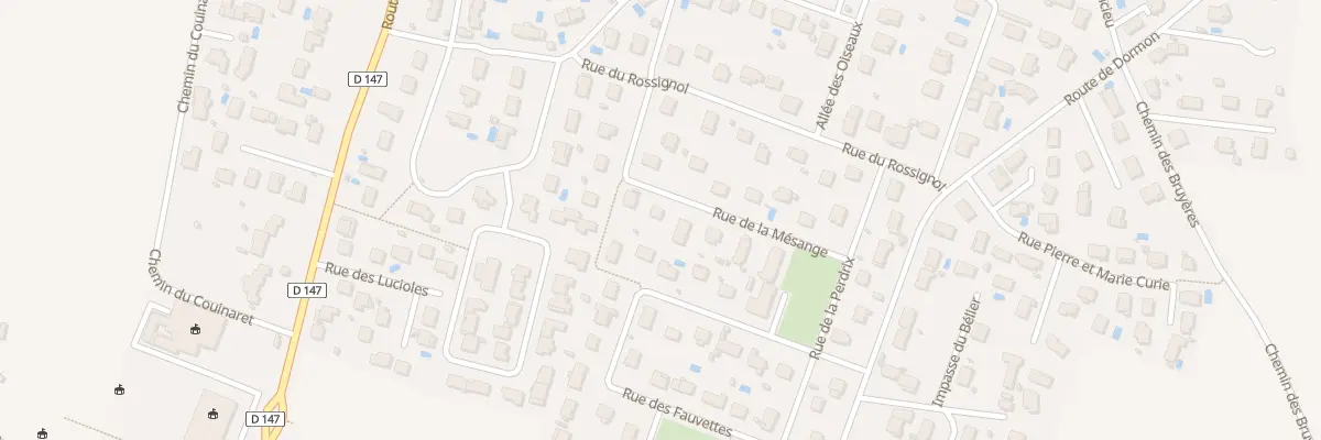 Plan du 9 Rue de la Mesange à Saint-Bonnet-de-Mure