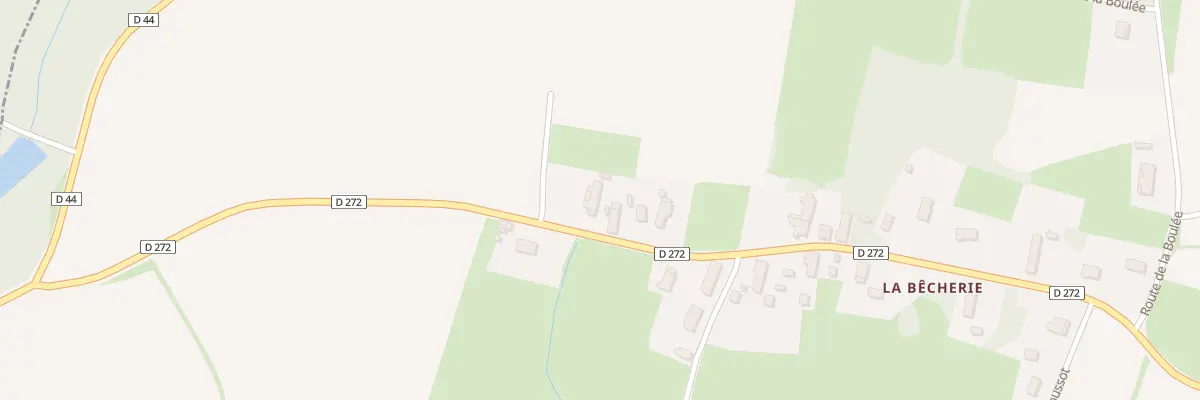 Plan du 1322 Rte de Simandre à La Frette