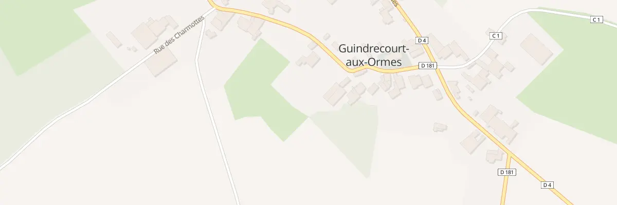 Plan du 20 Rue des Ormes à Guindrecourt-aux-Ormes