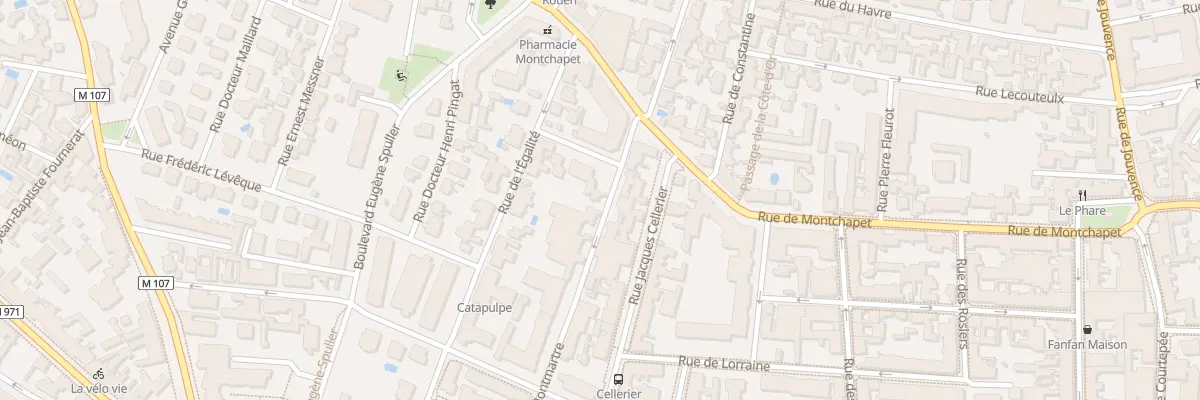 Plan du 27 Rue Montmartre à Dijon