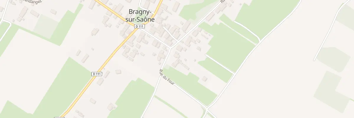 Plan du 2 Rue de Vornay à Bragny-sur-Saône