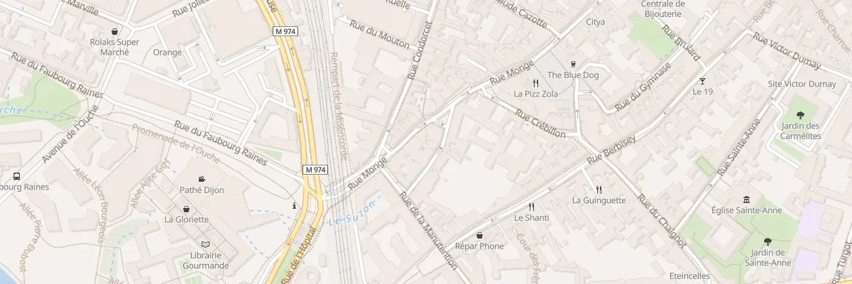 Plan du 63 Rue Monge à Dijon