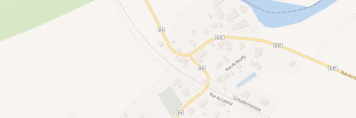Plan du 6 Rue de Villers à Autrecourt-et-Pourron