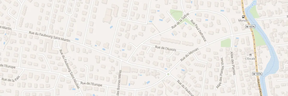 Plan du 19 Rue de l’Auxois à Fontaine-lès-Dijon