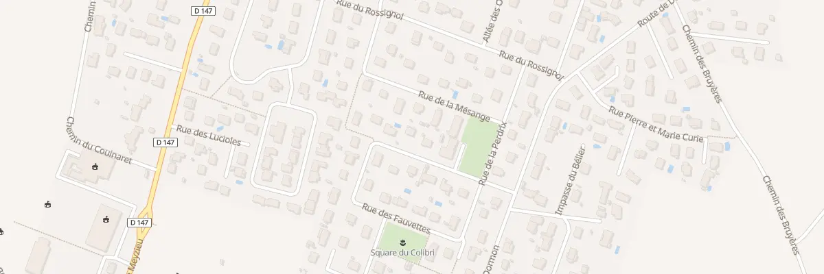 Plan du 8 Rue des Hirondelles à Saint-Bonnet-de-Mure