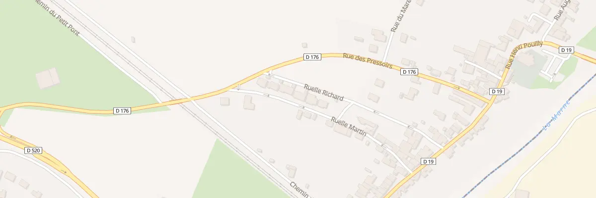 Plan du 20 Rle Martin à Roches-sur-Marne