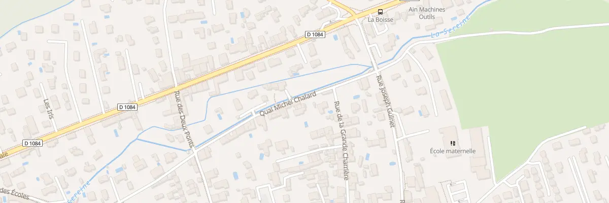 Plan du 195 Quai Michel Chalard à La Boisse