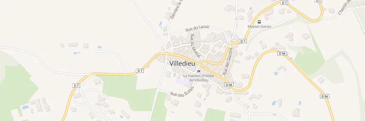 Plan du 5077 Le Village à Villedieu