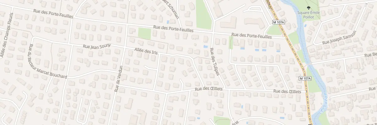 Plan du 7 All des Iris à Fontaine-lès-Dijon