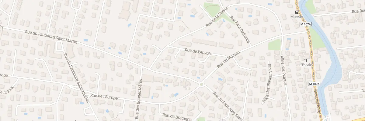 Plan du 15 Rue de l’Auxois à Fontaine-lès-Dijon