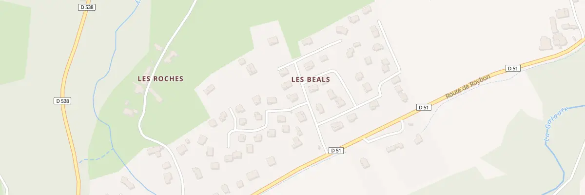 Plan du 12 Lot La Garenne à Hauterives