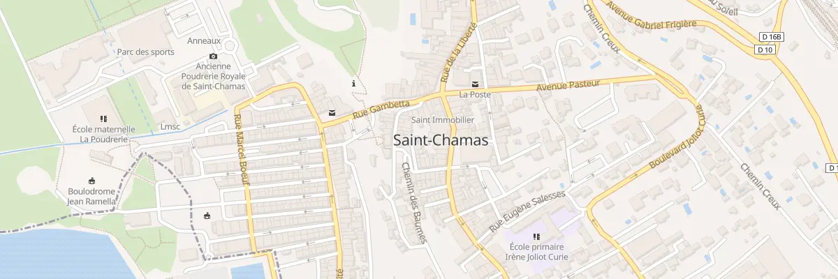Plan du 12 Rue du Barry à Saint-Chamas